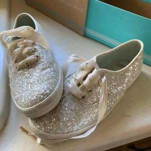 Keds Glitter shoes, in original box! Reposhing, they were a tad too small.